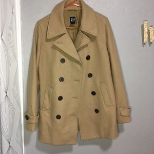 Gap wool tan coat